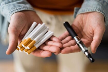 Vape and tobacco cigarettes