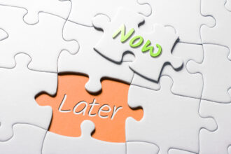 Now or later puzzle